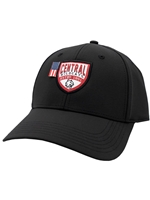 Central Black Ultimate Fit Performance Hat