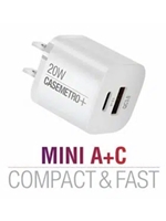A+C DUAL FAST WALL CHARGER 20W