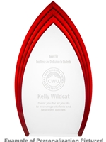 Multi-step Flame Acrylic Award