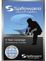 Safeware Blue Card - 4 Year Coverage Up To $2000