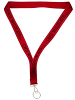 Crimson Wildcats Lanyard