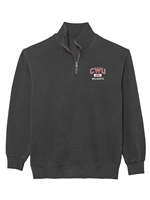 Washed Black CWU 1/4 Zip Sweatshirt