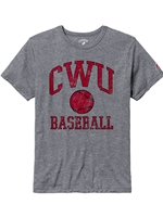 CWU Baseball TriBlend Tee