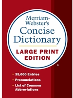 MERRIAM-WEBSTER'S CONCISE DICTIONARY