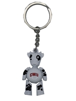 CWU Cow Keychain