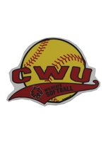 CWU Softball Sticker