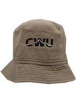 CWU Khaki Nike Bucket Hat