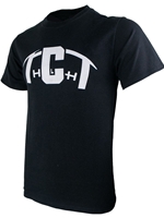 Black CWU Football Tee
