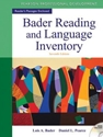 BADER READING+LANGUAGE INVENTORY-W/DVD