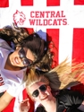 Central Wildcats Beach Towel