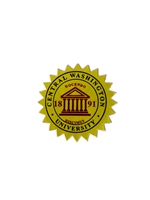 Small University Seal Star Sticker