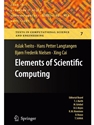 ELEMENTS OF SCIENTIFIC COMPUTING