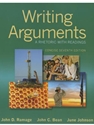 WRITING ARGUMENTS:CONCISE EDITION
