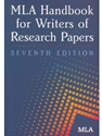 MLA HDBK.F/WRITERS OF RESEARCH PAPERS