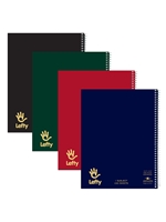 1 Subject Lefty Spiral Notebook -- Wide Ruled