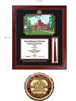 Elite Lithograph Diploma Frame + Tassel