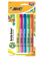 BIC Brite Liner Highlighter 5pk