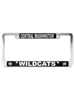 Central Washington Wildcats License Plate Frame