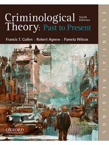 CRIMINOLOGICAL THEORY