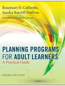 PLANNING PROGRAMS FOR ADULT LEARNERS