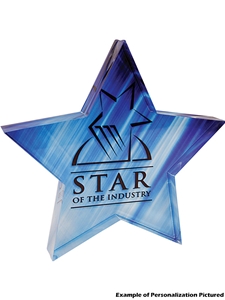 Acrylic Star Award (Customizable)