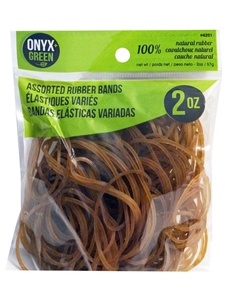 Onyx Green Rubber Bands