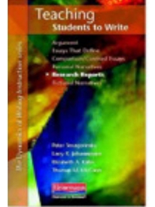 TEACHING STUDENTS TO WRITE:RESEARCH...