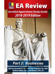 PASSKEY LEARNING SYSTEMS, EA REVIEW PART 2, BUSINESSES: ENROLLED AGENT EXAM STUDY GUIDE 2018-2019 EDITION (SOFTCOVER) PAPERBACK  APRIL 1, 2018