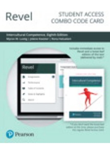 REVEL EBOOK CODE FOR INTERCULTURAL COMPETENCE WITH PRE-PAID PRINT UPGRADE CARD