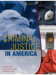 CRIMINAL JUSTICE IN AMERICA
