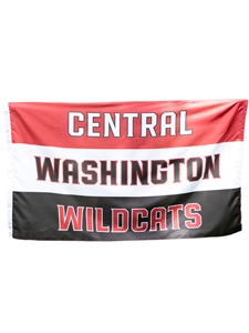 Central Washington Wildcats Flag