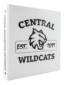 1" Central Wildcats Est. 1891 Binder