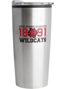 1891 Wildcats Silver Thermos
