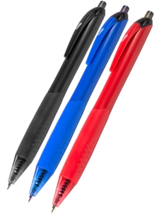 3-Pack Retractable Ballpoint Pens