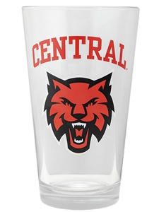 Central Wildcats Pint Glass