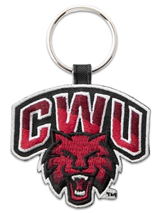 CWU Fabric Keychain