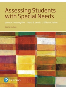 IA:EDSE 411: ASSESSING STUDENTS WITH SPECIAL NEEDS