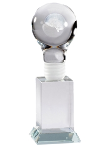 Crystal 3D Light Bulb with Brain