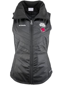 gray columbia vest