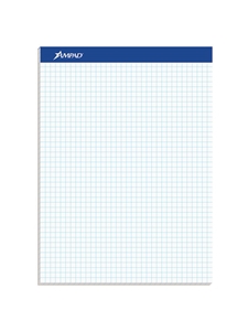 Double Sheet Graph Pad -- 4X4 Quad-Ruled