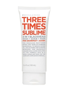 three face wash