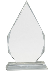 Crytal Diamond Award (Customizable)