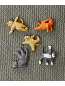 Cat Yoga Magnets