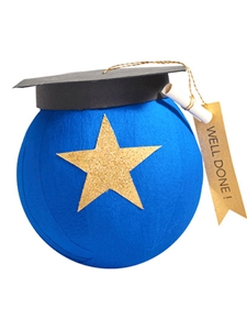 Delux Graduation Cap Surprise Ball 4"