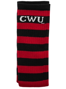 CWU Rugby Tube Sock