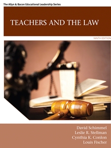 IA:EDU 575/EFC 440/ELEF 426: TEACHERS AND THE LAW
