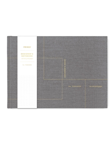 Cloth Designer's Dot Grid Notebook