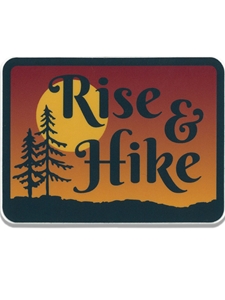 Rise & Hike Sticker