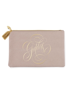 Canvas Goddess Pouch