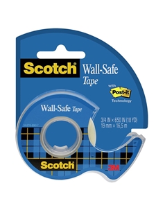 Scotch Wall-Safe Tape 3/4 x 650"